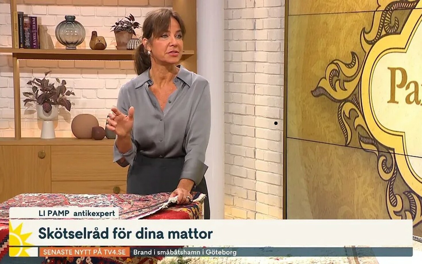 Li Pamps Antikskola på TV4.se – Om mattor och hantverkets skönhet