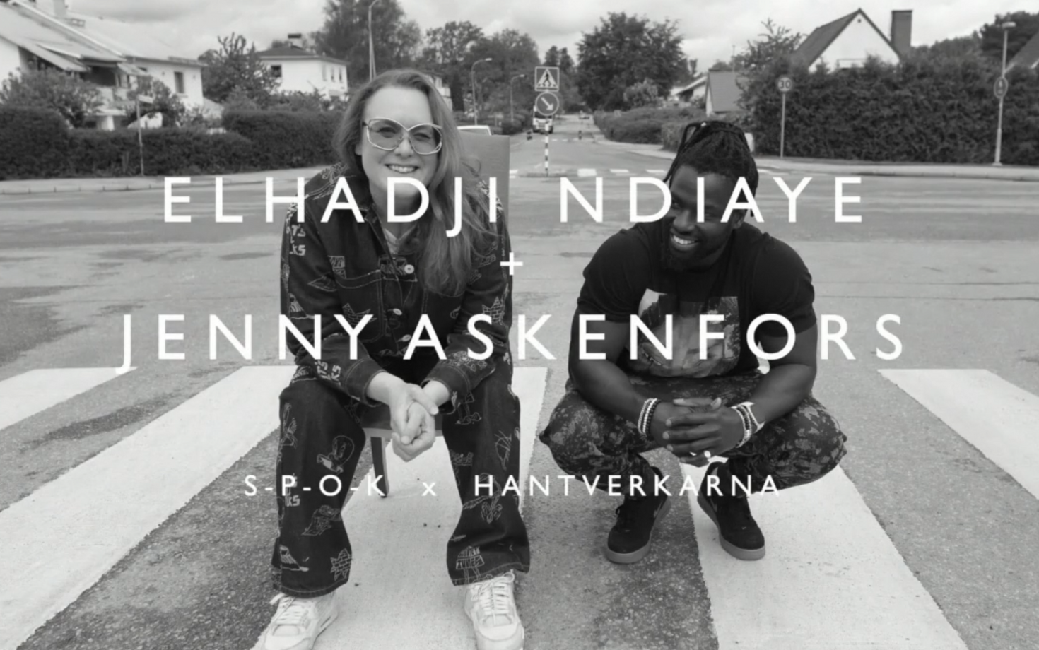 Kreativt och korvigt – möt Elhadji och Jenny mitt i arbetet