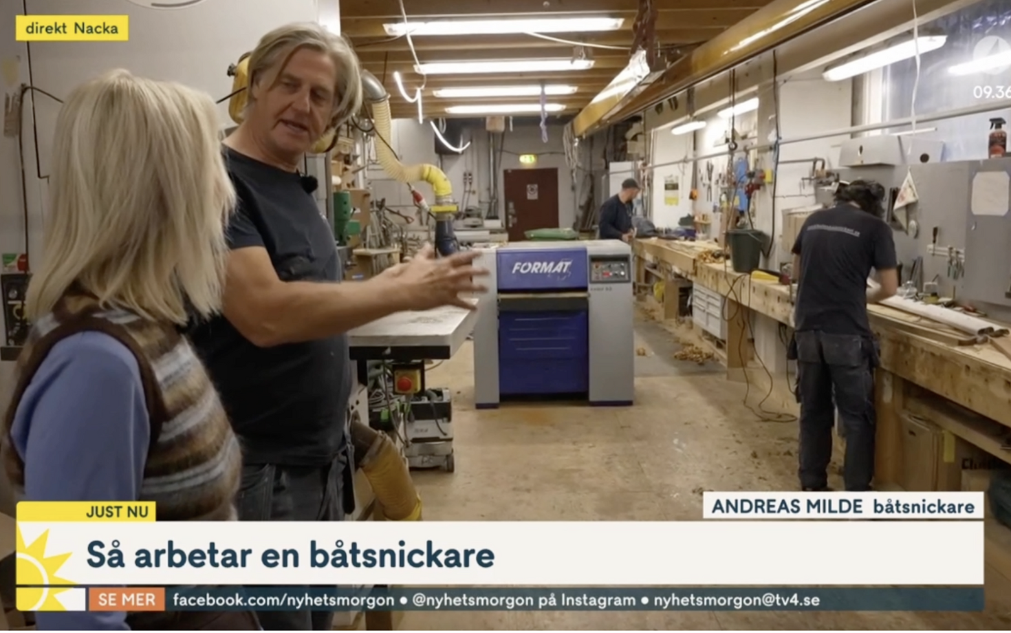 Stockholms Båtsnickeri först ut i hantverkarhöst i TV4