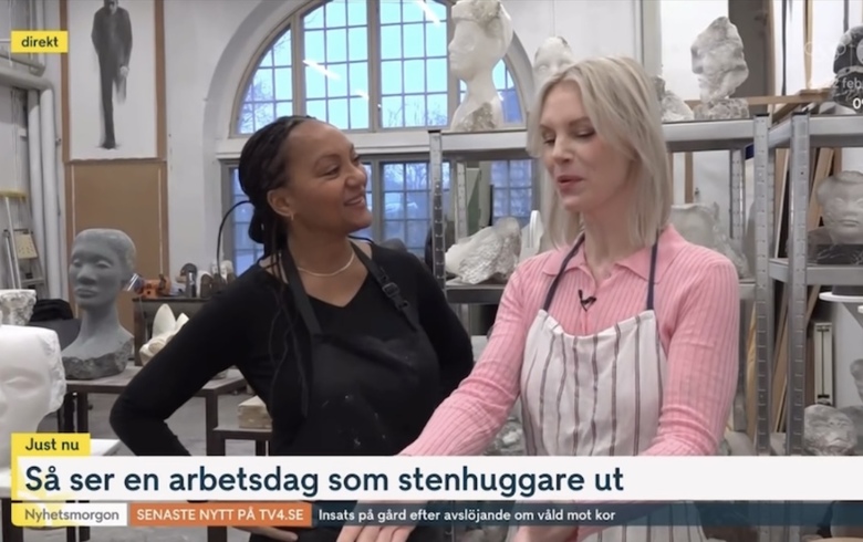 Stenglädje med Yemisi Wilson i Nyhetsmorgon