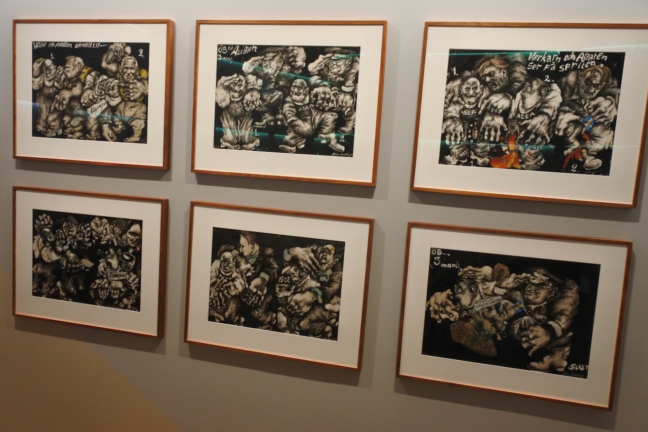 REVOLTÖR. Lena Svedberg slogs mot orättvisor och auktoriteter i sin konst. Efter sin död – hon tog sitt liv 26 år gammal 1972 – blev hon närmast kultförklarad i många konstkretsar.